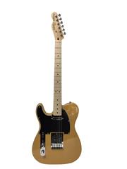 SQUIER AFFINITY SERIES TELECASTER LEFT-HANDED GUITAR BUTTERSCOTCH BLONDE EUC W/